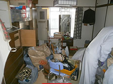 遺品整理・片付けの施工前