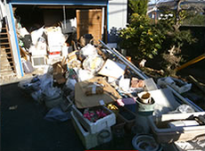 遺品整理・片付け:43,000円パックの施工前