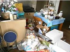 遺品整理・片付け:23,000円パックの施工前