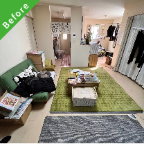 横浜市戸塚区 遺品整理+引越しの施工前