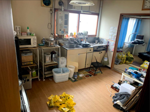 1LDK 遺品整理の施工前