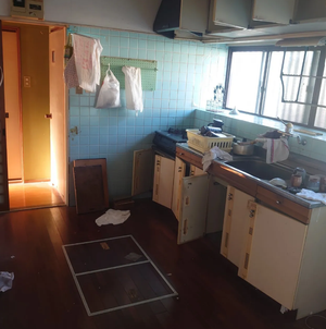 【3DK】 遺品整理の施工前