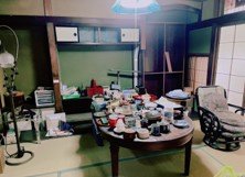 4DK 一軒家残地物撤去の施工前