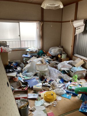 3LDKの空き家片付けの施工前