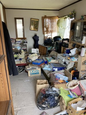 4LDKの生前整理の施工前