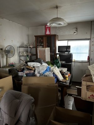 4LDKの遺品整理の施工前