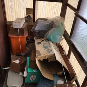 ご自宅の解体に伴う空き家片付けの施工前