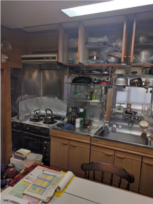 遺品整理:大阪府吹田市の施工前