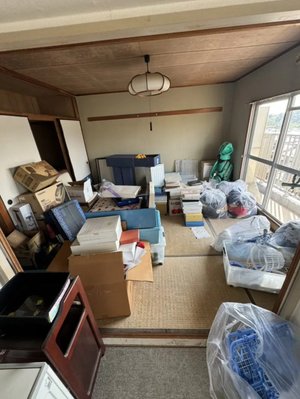 3LDK 部屋片付け・不用品回収の施工前