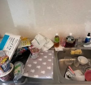 空き家片付け・ハウスクリーニングの施工前