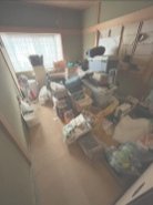 東京都大田区での遺品整理・不用品買取の施工前