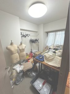 東京都世田谷区での遺品整理の施工前