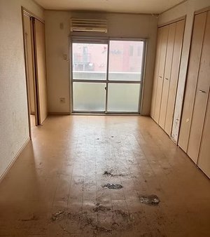 2DKのゴミ屋敷清掃の施工後