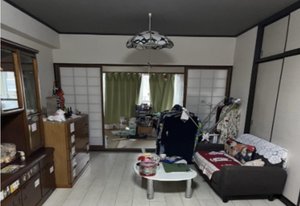 3LDK・施設入居に伴う不用品処分の施工前