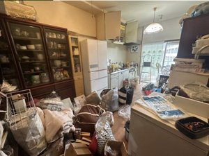 マンションの遺品整理の施工前