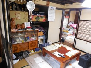 地元の方のご協力で作業を円滑に進められましたの施工前