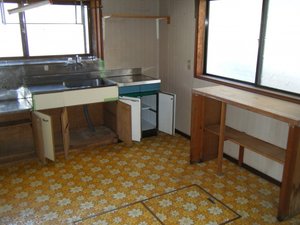 不動産会社立ち合いのもとの作業の施工後