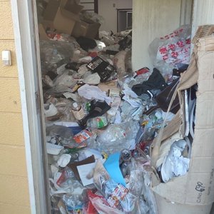 2DKアパートの遺品整理の施工前