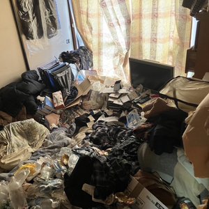 3LDKマンションのゴミ屋敷片付けの施工前