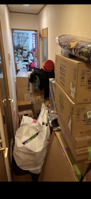 3LDKマンションの生前整理の施工前