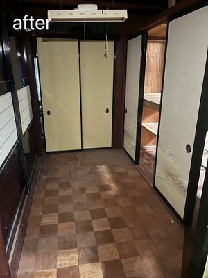 10DK+屋根裏部屋の生前整理の施工後