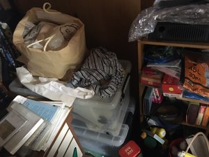 【1DK】母を遺して亡くなられた息子様の遺品整理【106,000円】の施工前