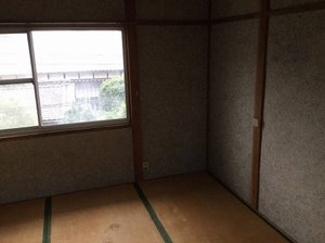 【1DK】大切な品を確認しながら整理いたします。の施工後