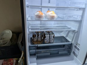 冷蔵庫周りの整理・清掃の施工後