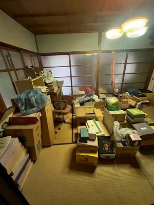 5LDK・戸建ての空き家片付けの施工前