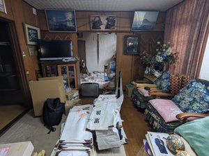 ビルの遺品整理の施工前