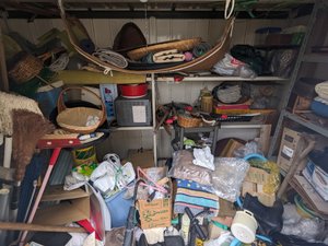 一軒家の部屋片付けの施工前
