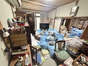 5LDK・一軒家の空き家片付けの施工前