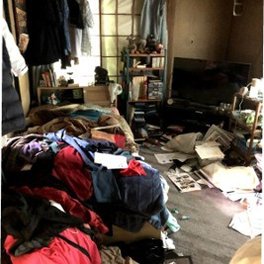 2DKの遺品整理の施工前