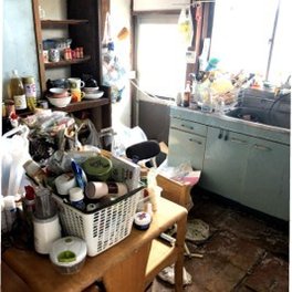 2LDKの遺品整理の施工前