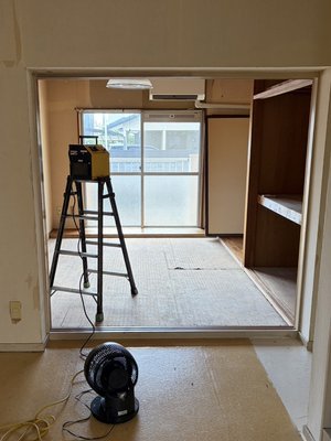 2DK・アパートの特殊清掃の施工後