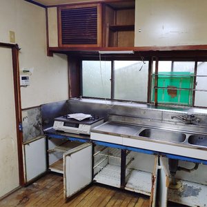 5DK+屋外物置の遺品整理の施工後