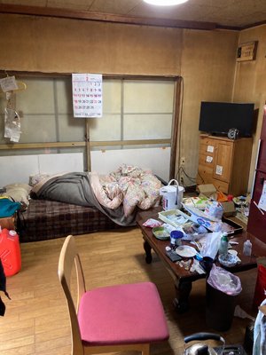 4LDKの生前整理の施工前
