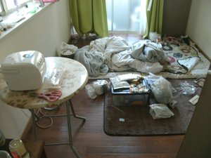 スピーディーな作業や生前整理のご相談も対応可能です。の施工前