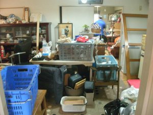 最近では生前整理のご依頼が増え続けております。の施工前