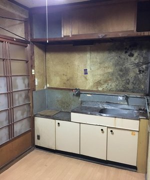 施設ご入所に伴う整理の施工前