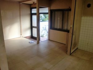 一戸建ての家財整理の施工後