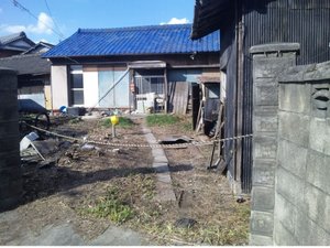 庭の整備の施工後