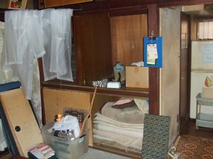 【3DK】「お父様のお住まいを遺品整理」 -不動産売却までプライムハートでお手伝い:186,000円の施工前