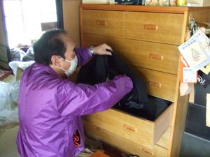 ご遺族へ引き渡したい ~ご遺品捜索~の施工前