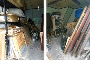 【店舗+和室二間】200,000円「店舗の整理もお任せ下さい。」の施工前