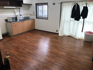 2LDK:マンションのゴミ屋敷清掃の施工後