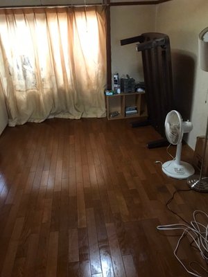 2部屋と台所の大規模ゴミ掃除の施工後