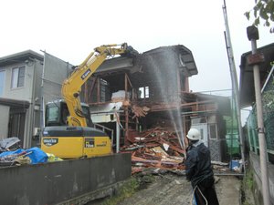 遺品整理にともなう解体工事もお任せください。の施工前