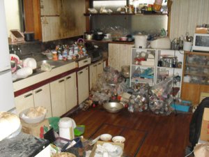 遺品整理の作業事例の施工前