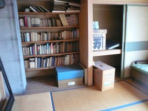 書籍は資源としてリサイクル・図書館への寄贈などもおこなっております。の施工前
